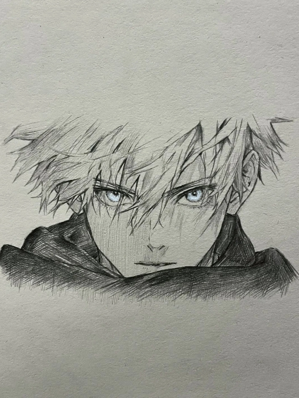 hình vẽ anime nam nét mảnh