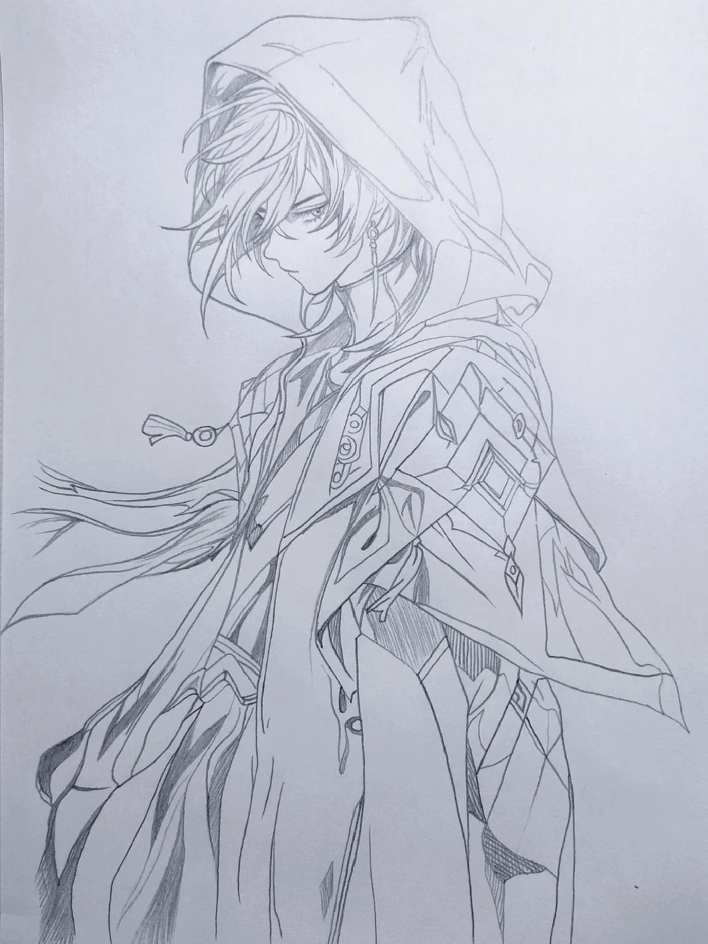 hình vẽ anime nam tóc ngắn