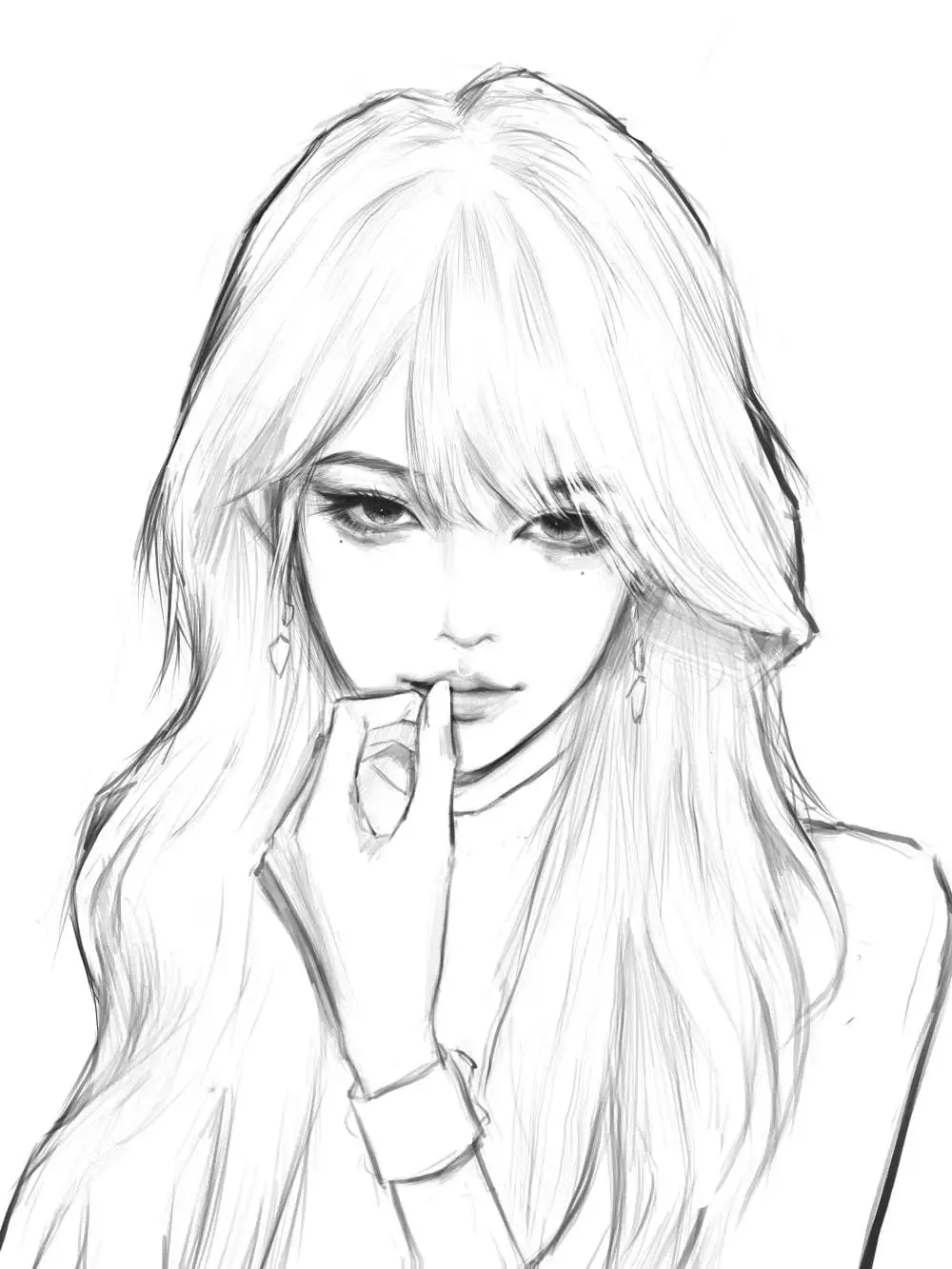 hình vẽ anime phong cách