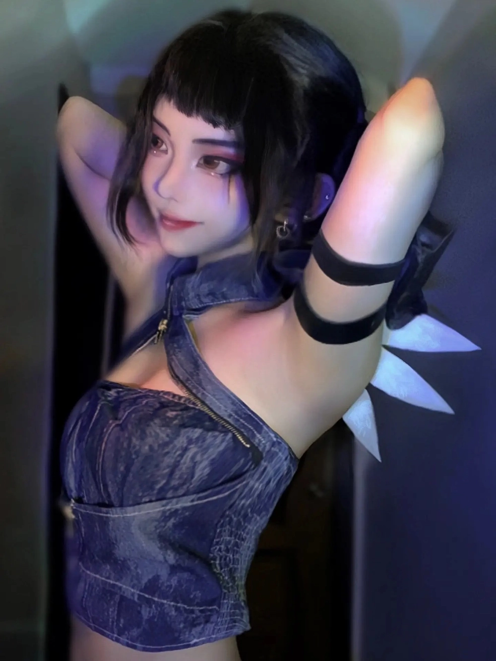 hình zoey cosplay phong cảnh