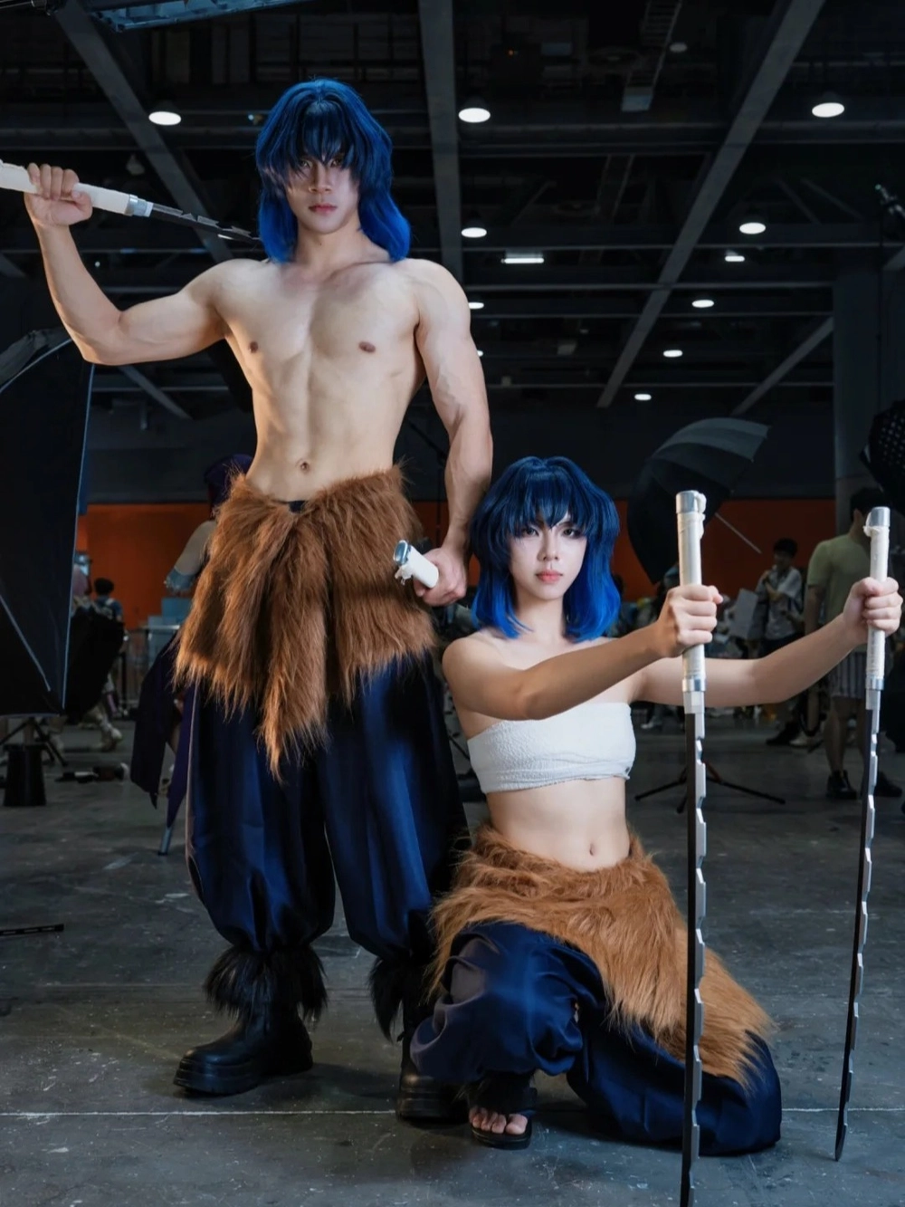 inosuke cosplay phiên bản anime