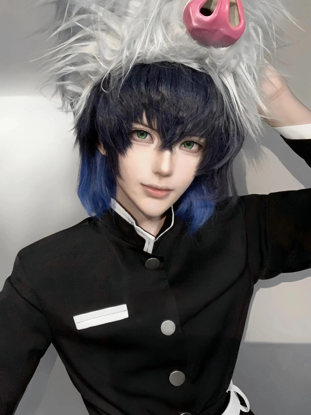 inosuke cosplay phong cách Kimetsu