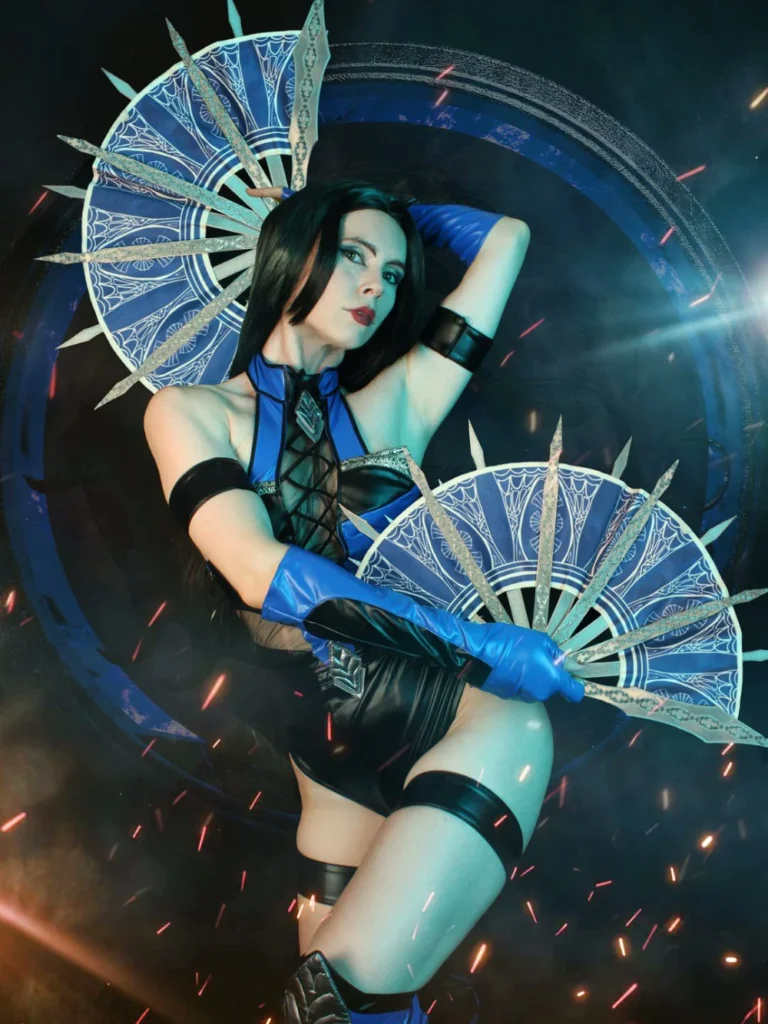 kitana cosplay concept chiến binh