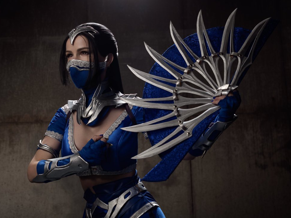 kitana cosplay phiên bản anime