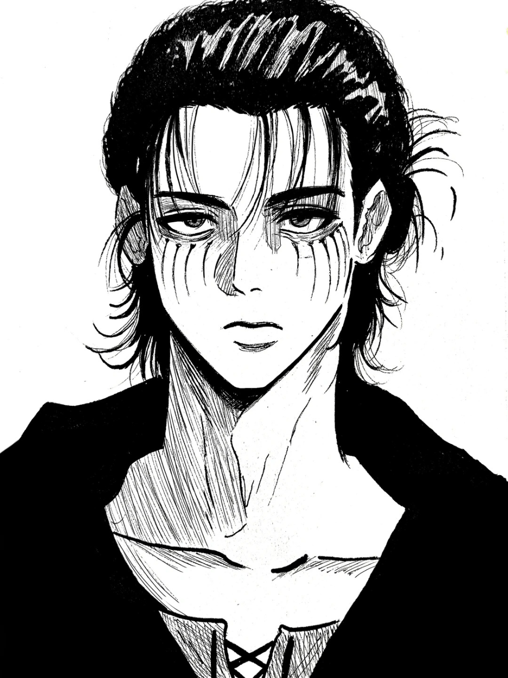 mẫu dáng chuẩn vẽ nhân vật anime nam đẹp