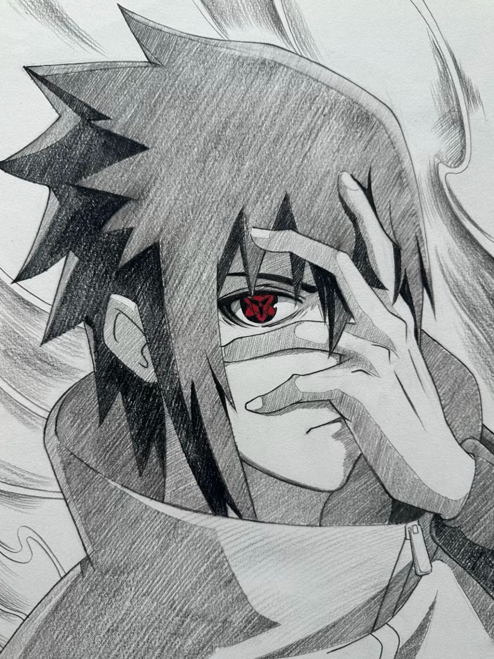 mẫu học tập vẽ nhân vật hoạt hình anime