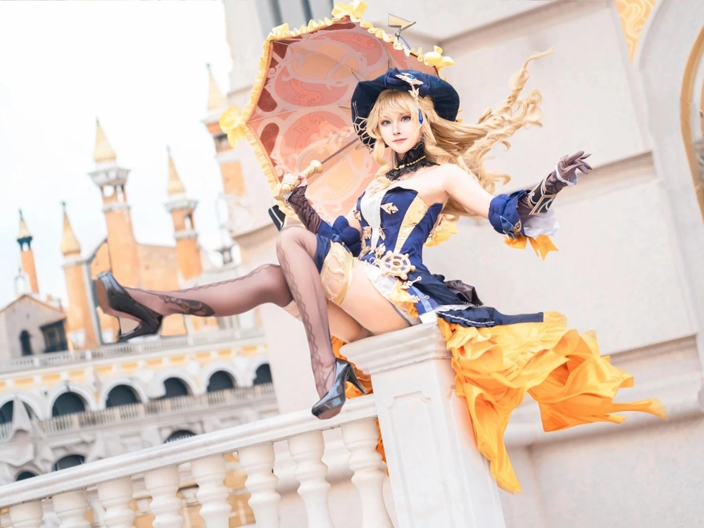 navia cosplay pose ảnh đẹp