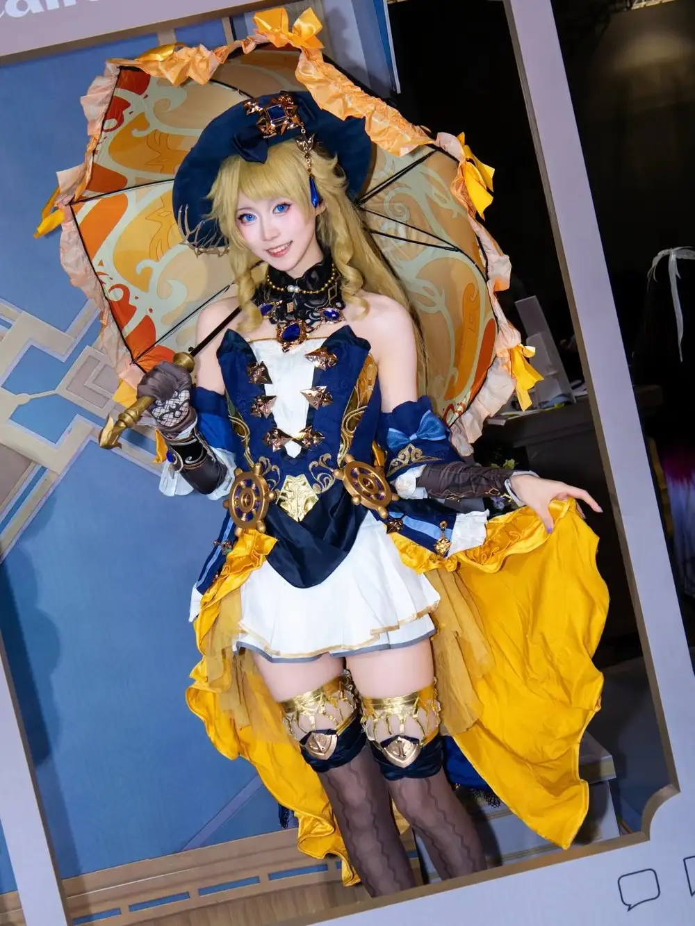 navia genshin cosplay
