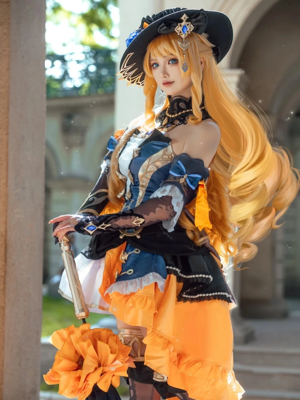 navia hình cosplay ngoài đời