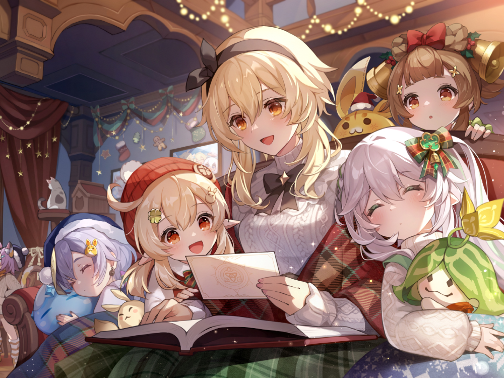 noel hình anime giáng sinh đẹp