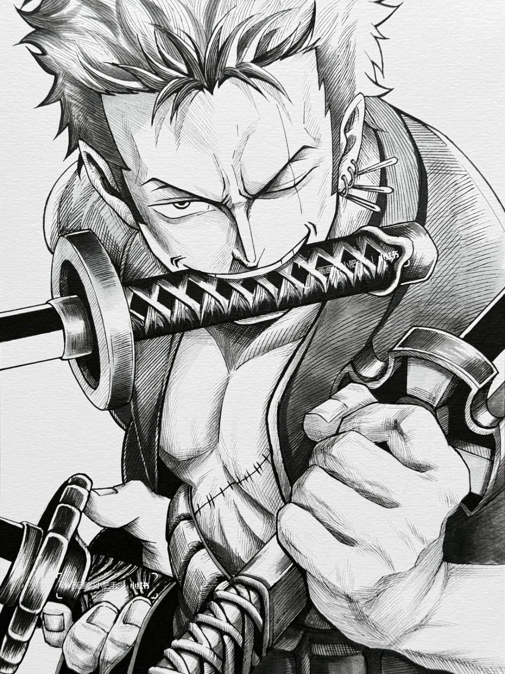 phác thảo dáng vẽ nhân vật anime nam