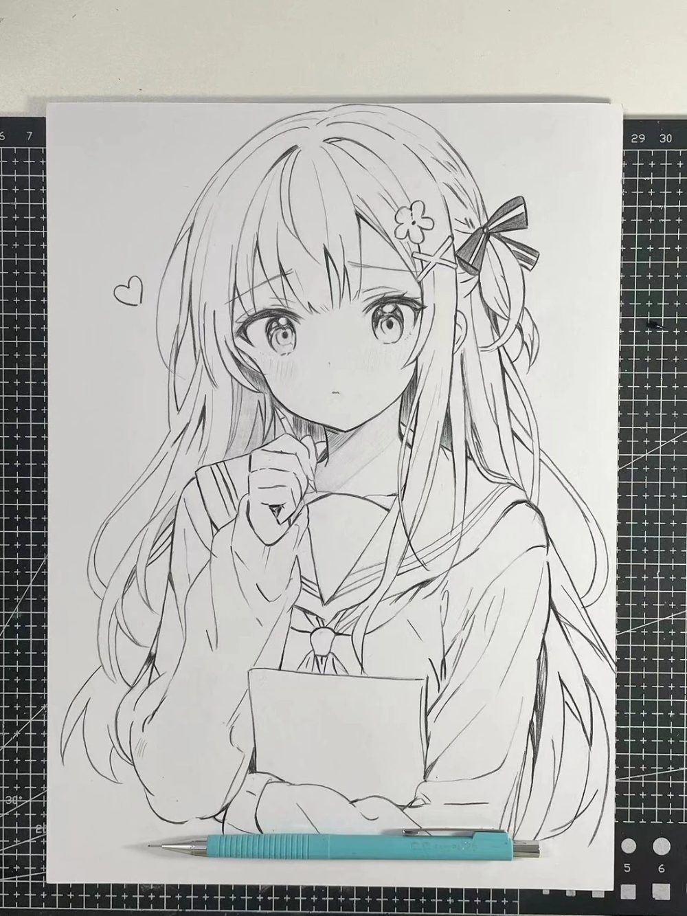 phác thảo nhanh nhân vật vẽ anime