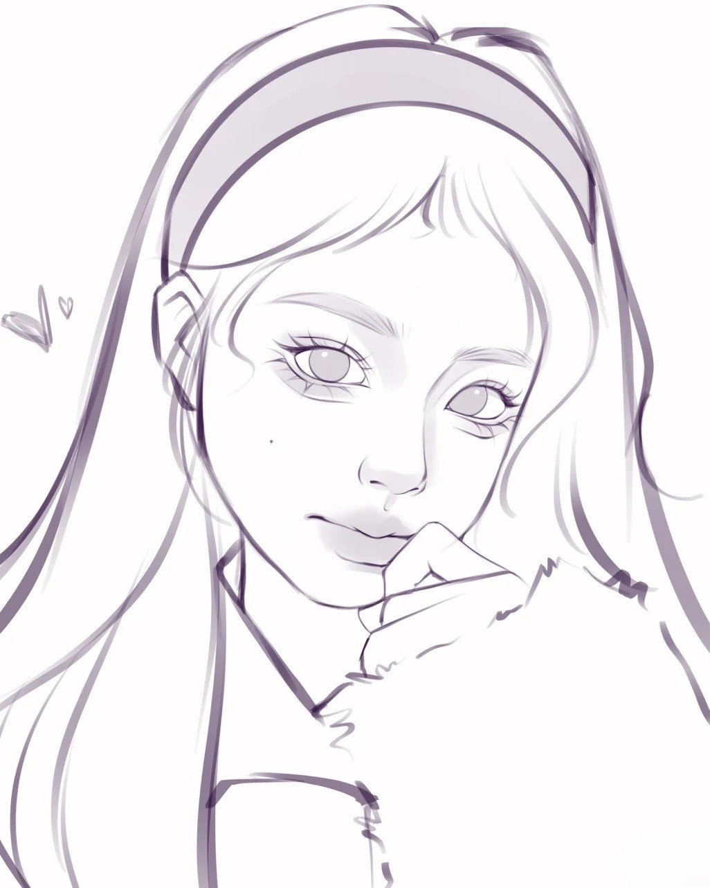 phong cách vẽ tóc anime hiện đại