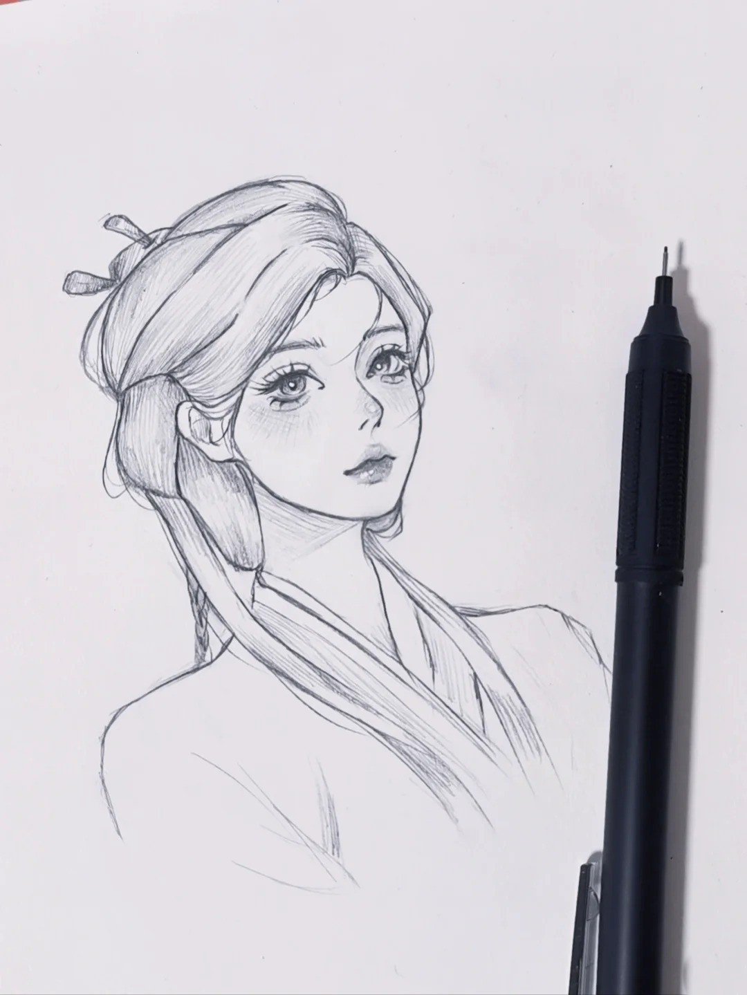 phương pháp vẽ tóc anime đơn giản cho người mới