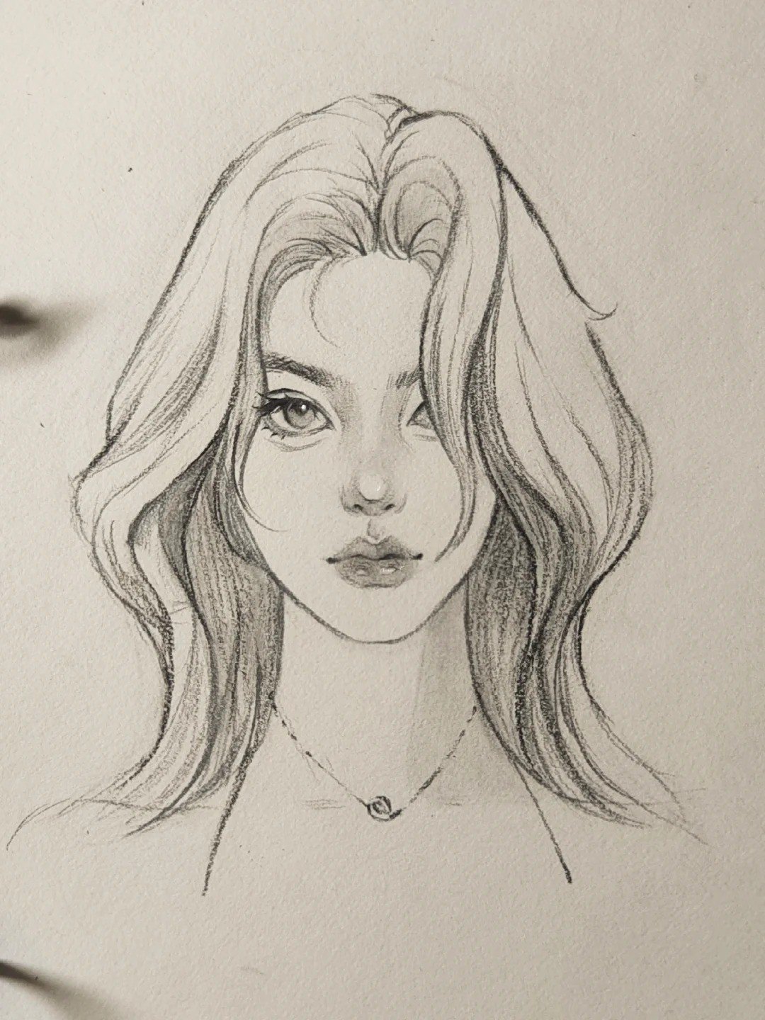 thực hành vẽ tóc anime nữ đơn giản mỗi ngày