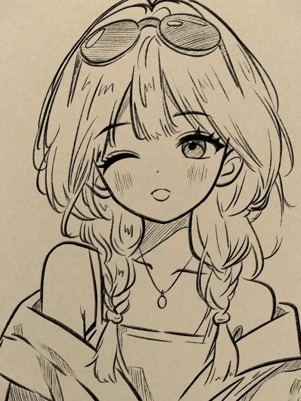 tranh vẽ anime 3