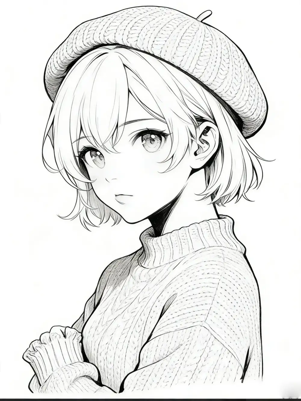 tranh vẽ anime 5