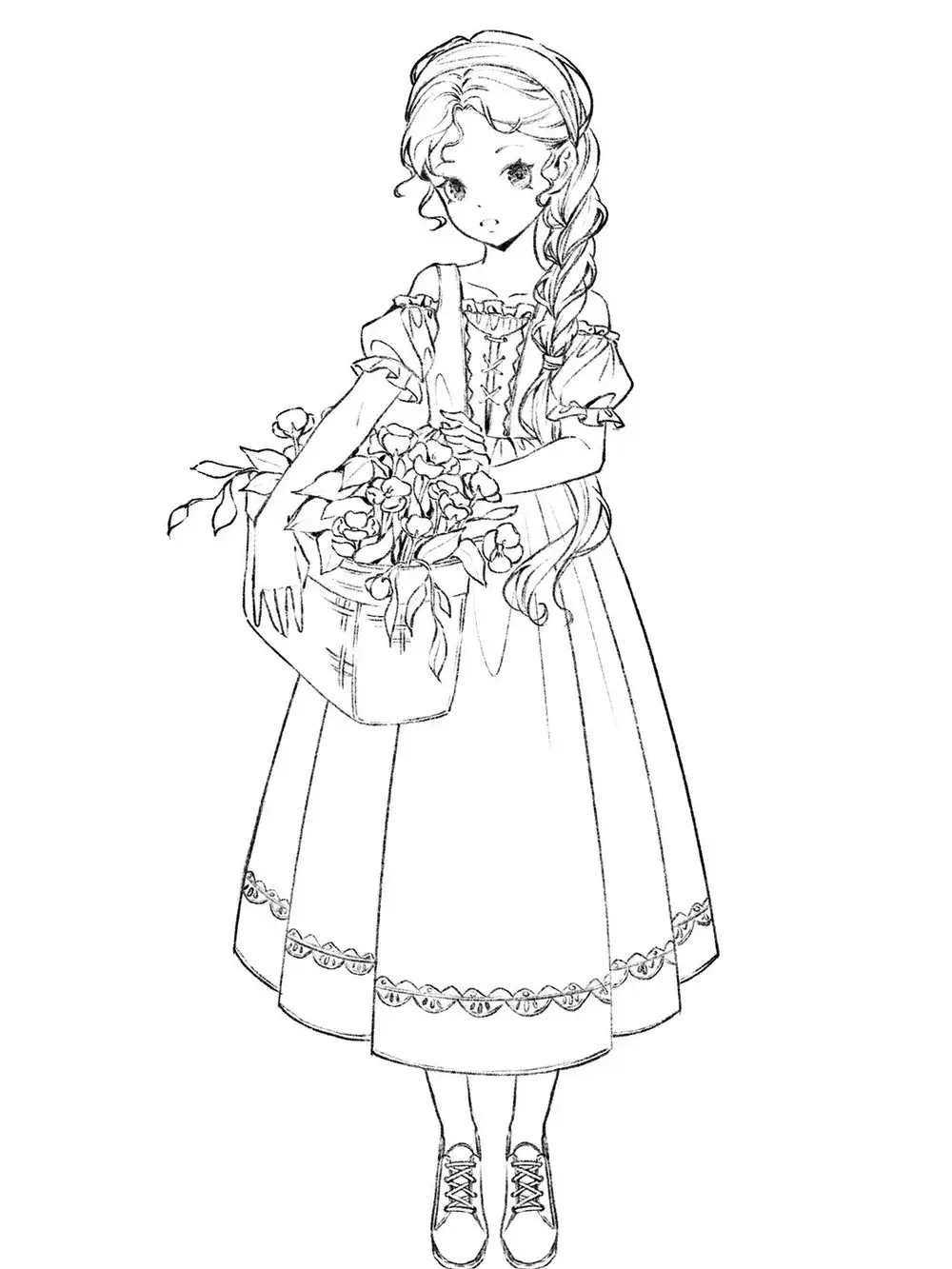 tranh vẽ anime 9