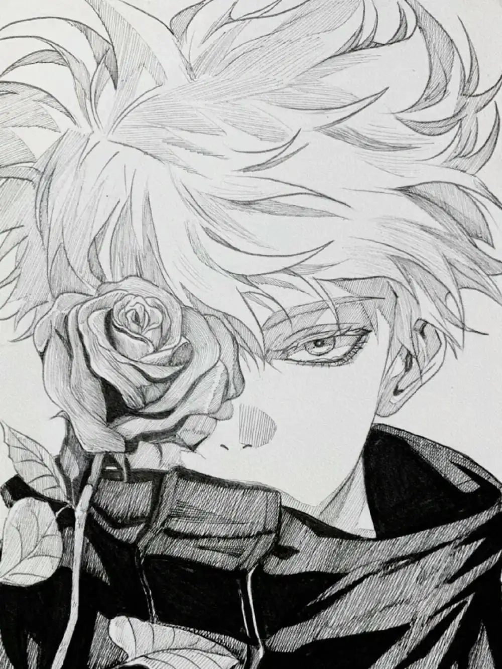 tranh vẽ anime dễ thương nhất