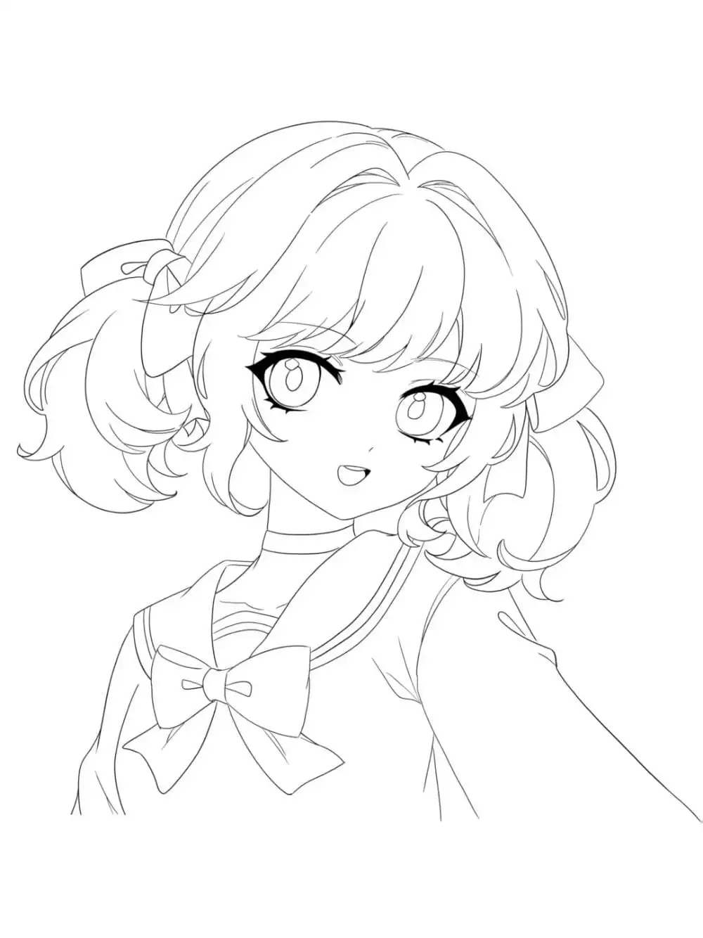 tranh vẽ anime độc đáo