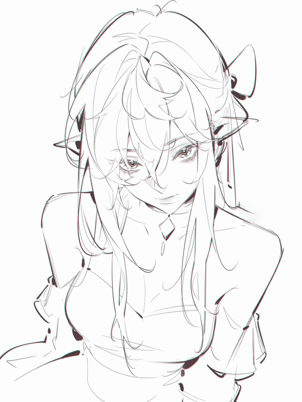 từng bước học vẽ nhân vật anime nữ cơ bản