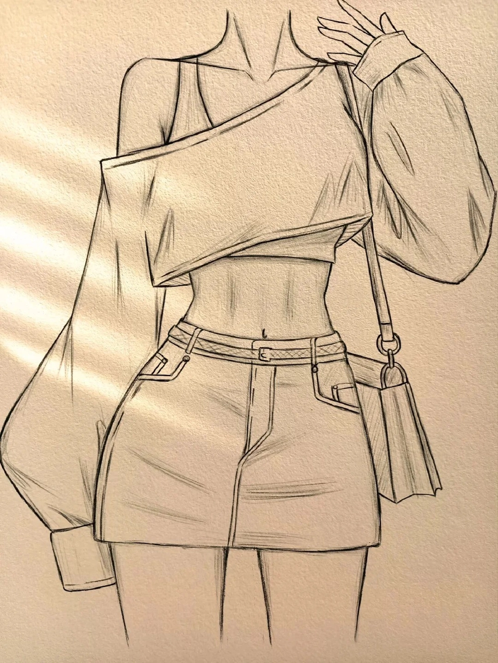 váy vẽ quần áo anime cute