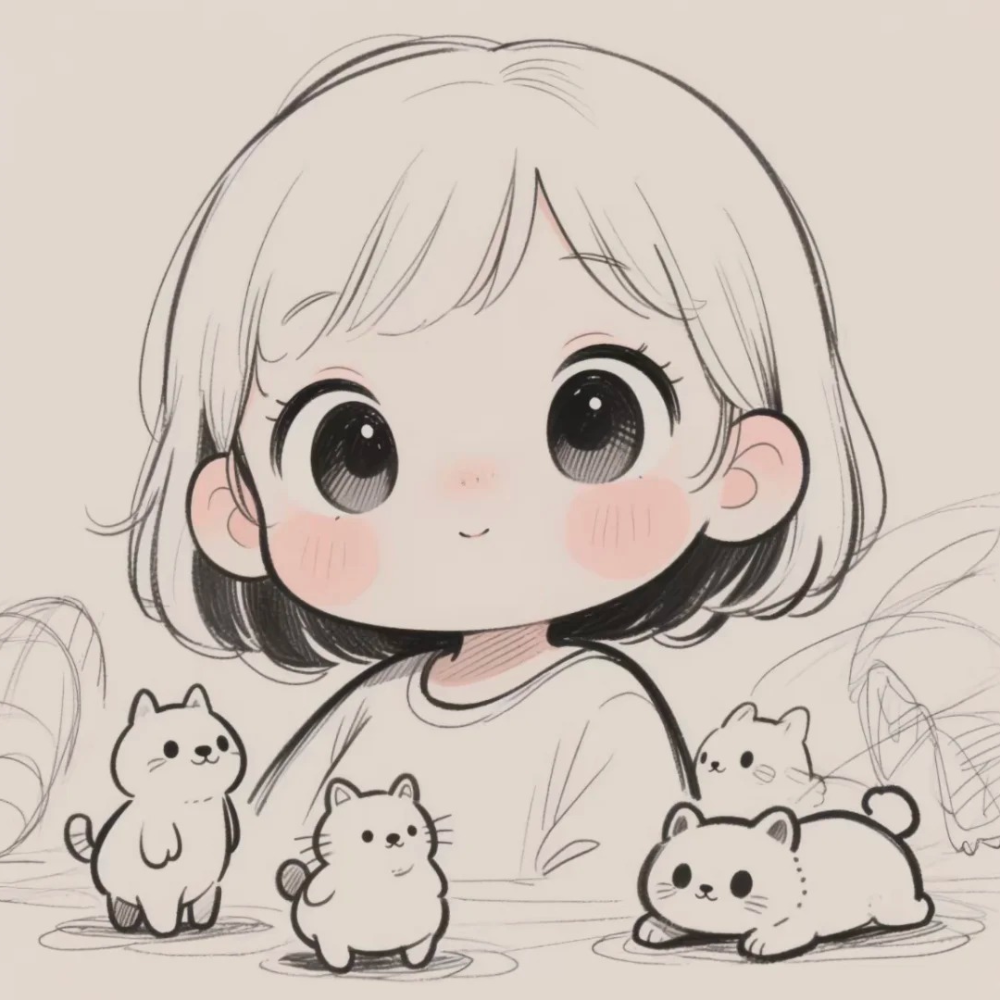 vẽ anime chibi girl siêu dễ thương