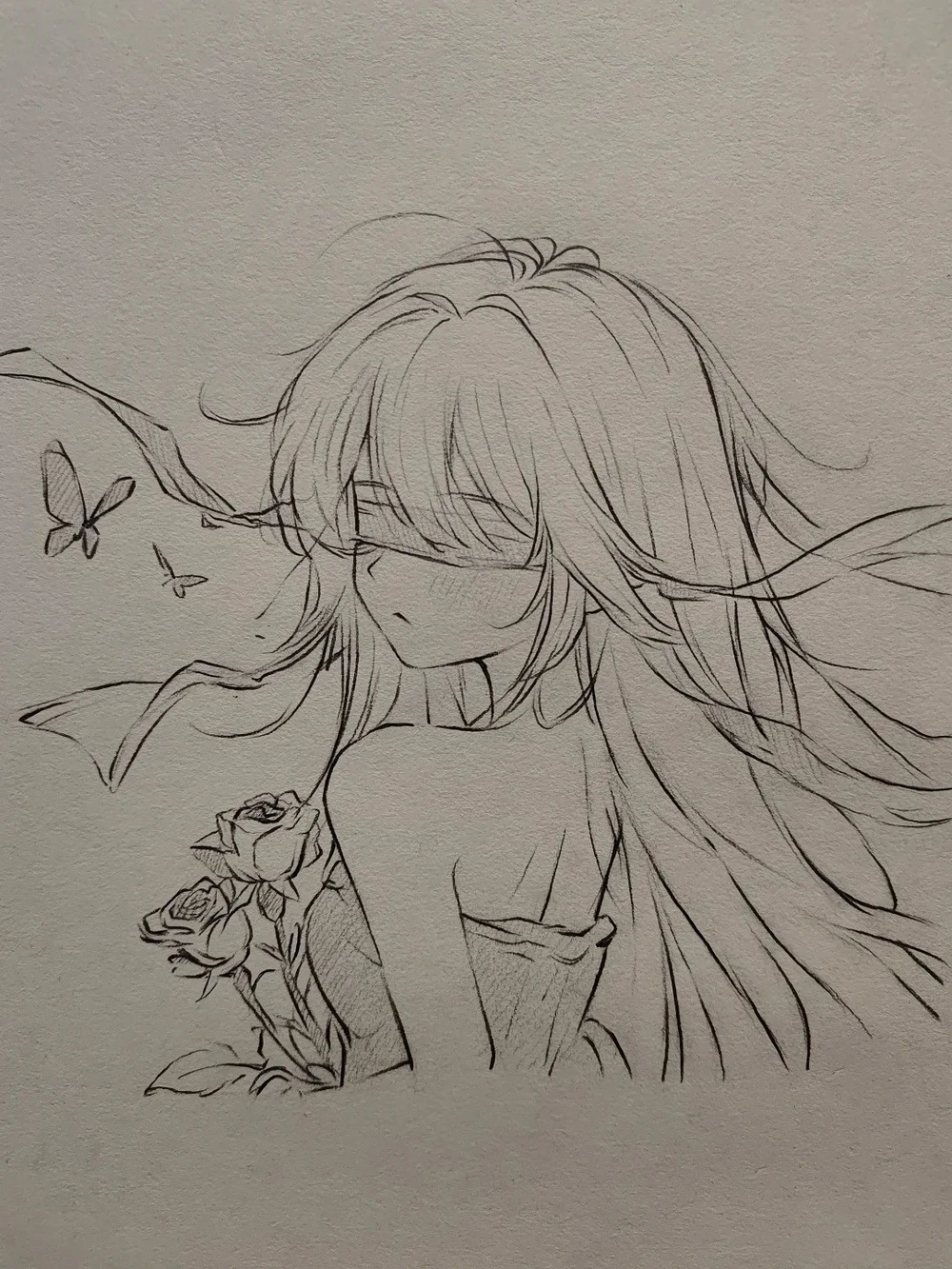 vẽ anime đơn giản ngầu 11