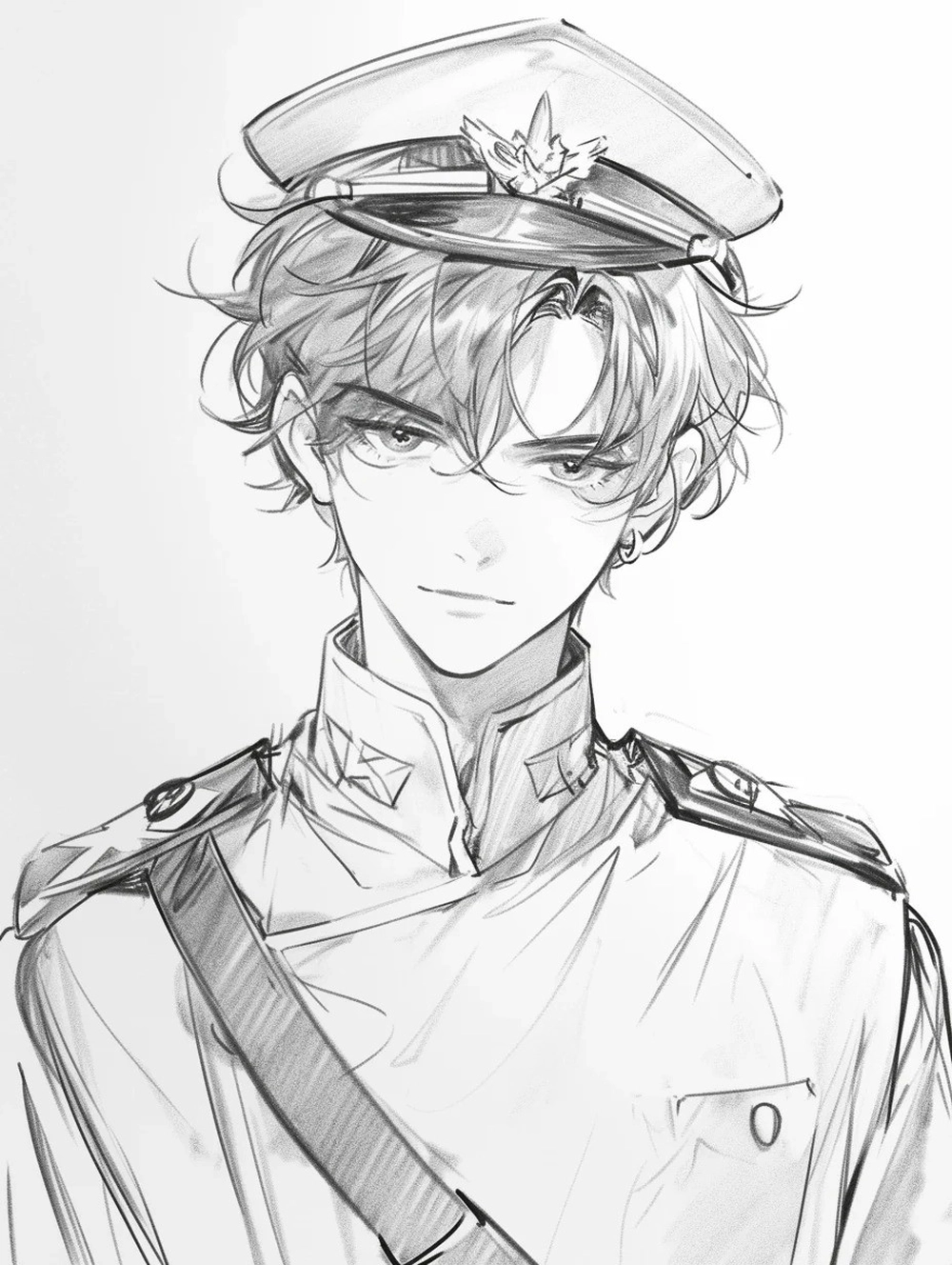 vẽ anime nam phong cách hiện đại