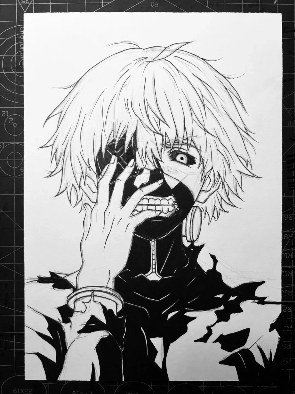 vẽ anime nam tạo hình đẹp