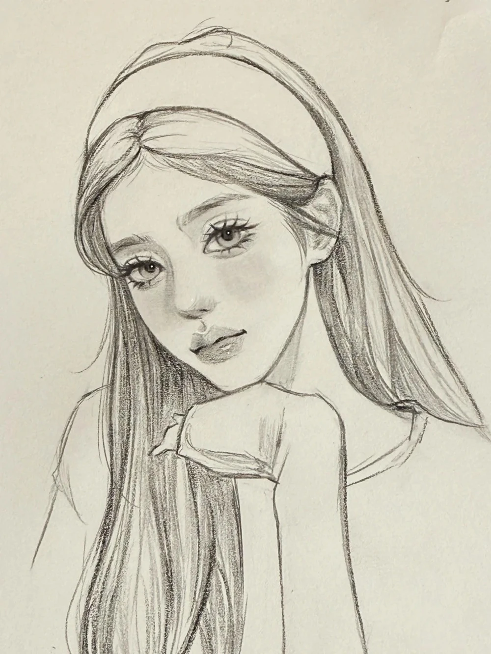 vẽ anime nữ cute 1