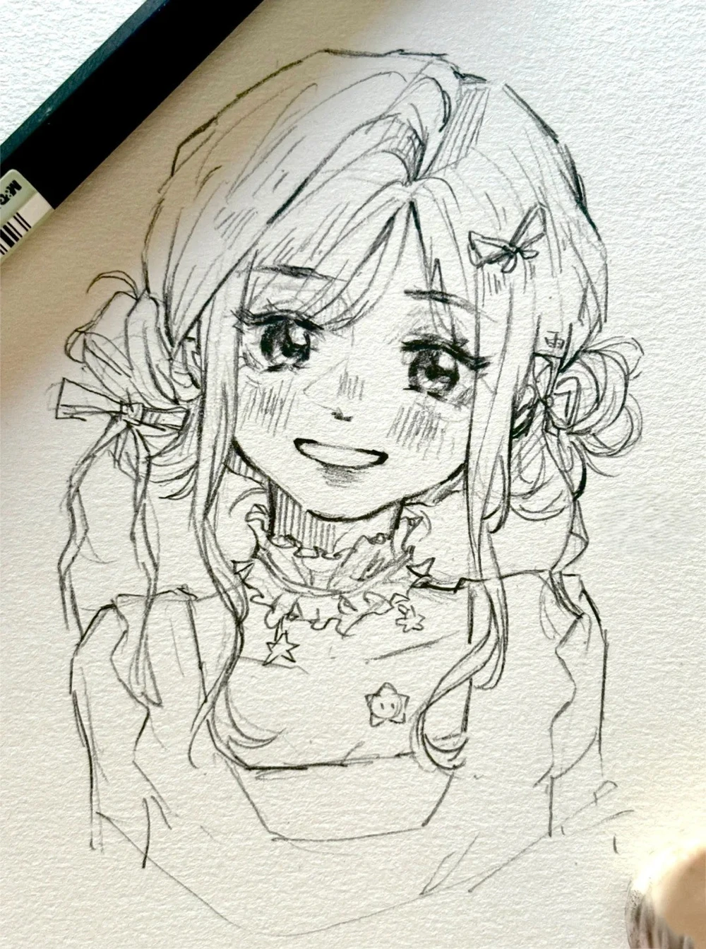 vẽ anime nữ cute 13