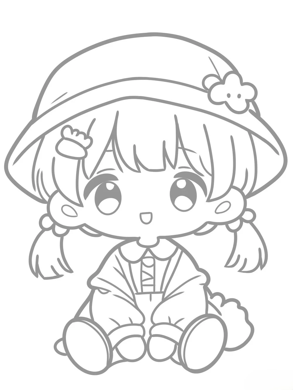 vẽ anime nữ cute