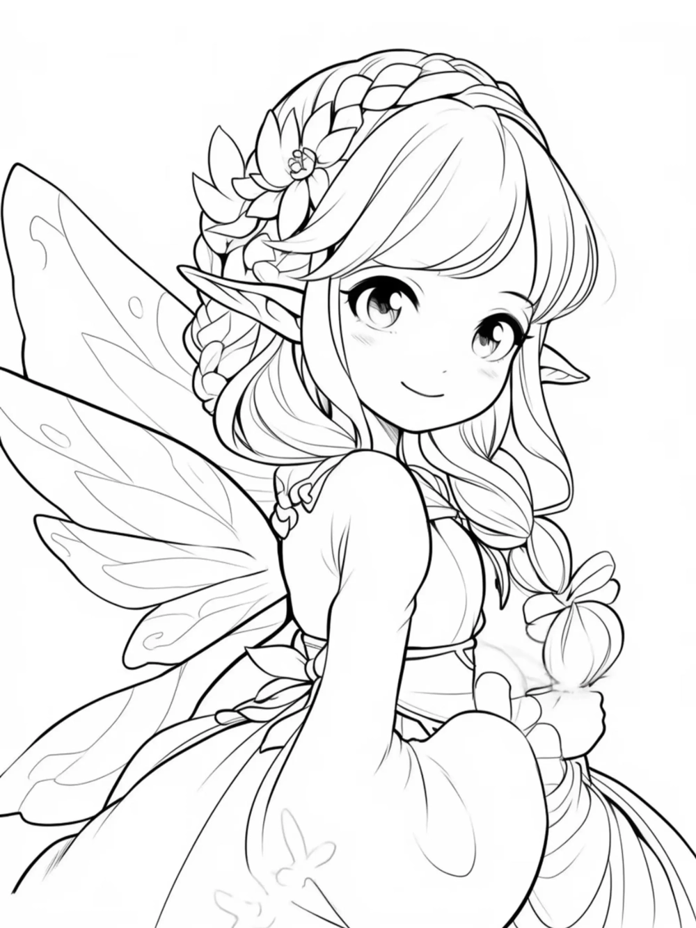 vẽ anime nữ kawaii