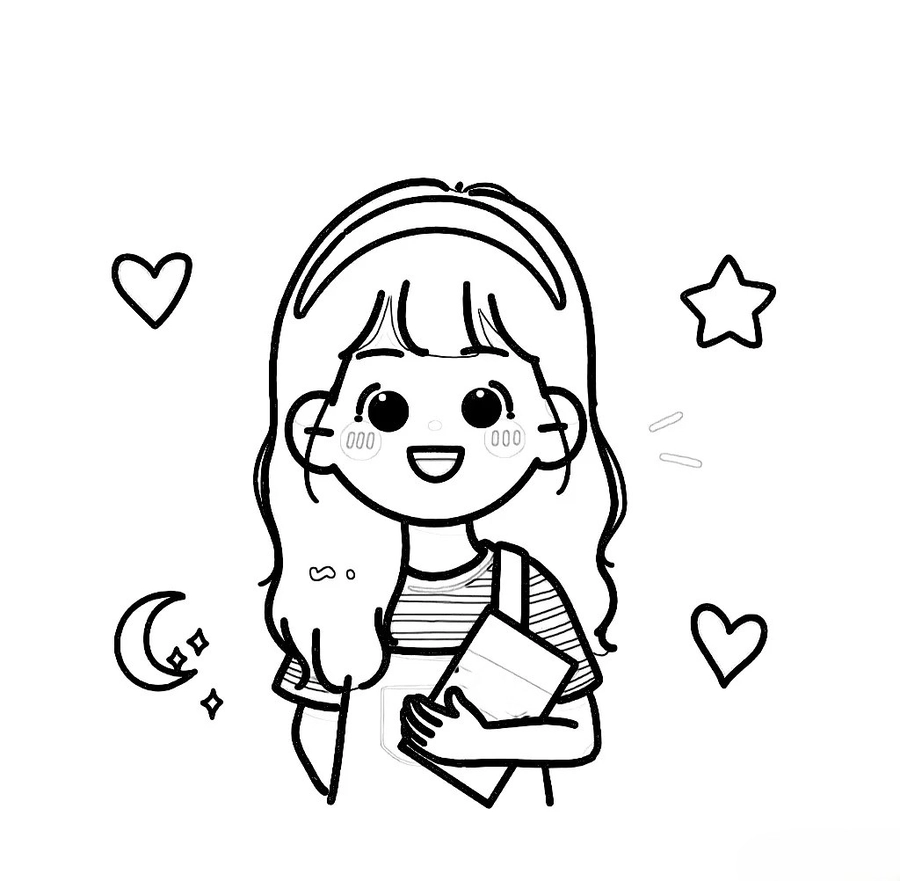 vẽ cô giáo anime nhanh gọn