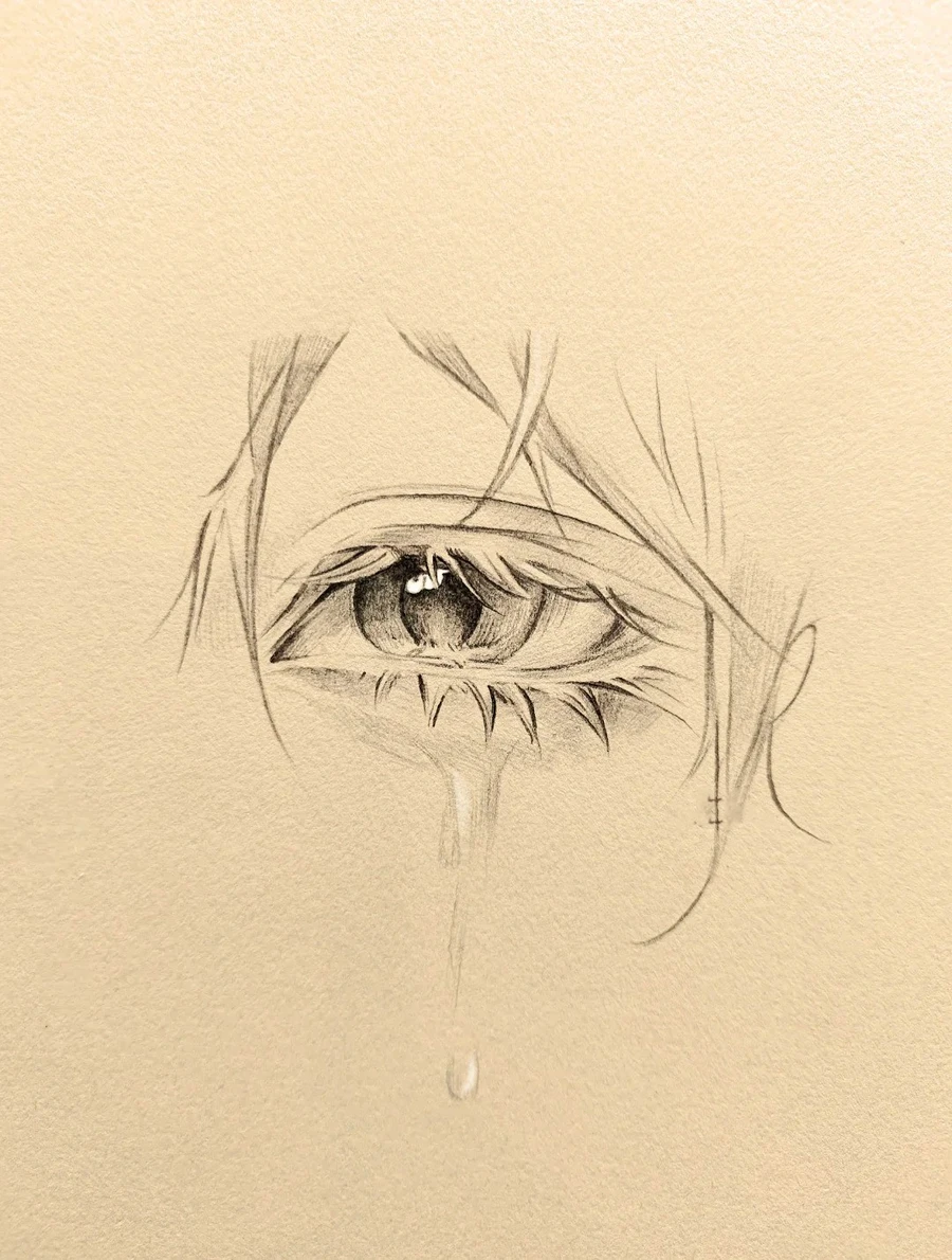 vẽ mắt anime nữ 10