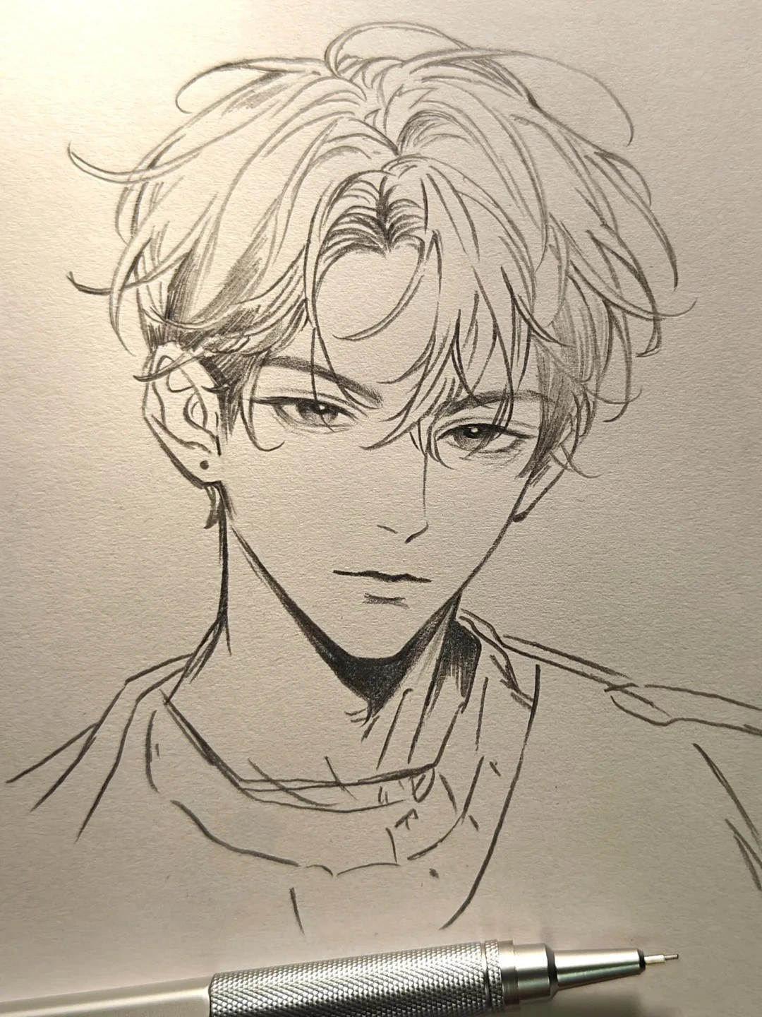 vẽ tóc anime