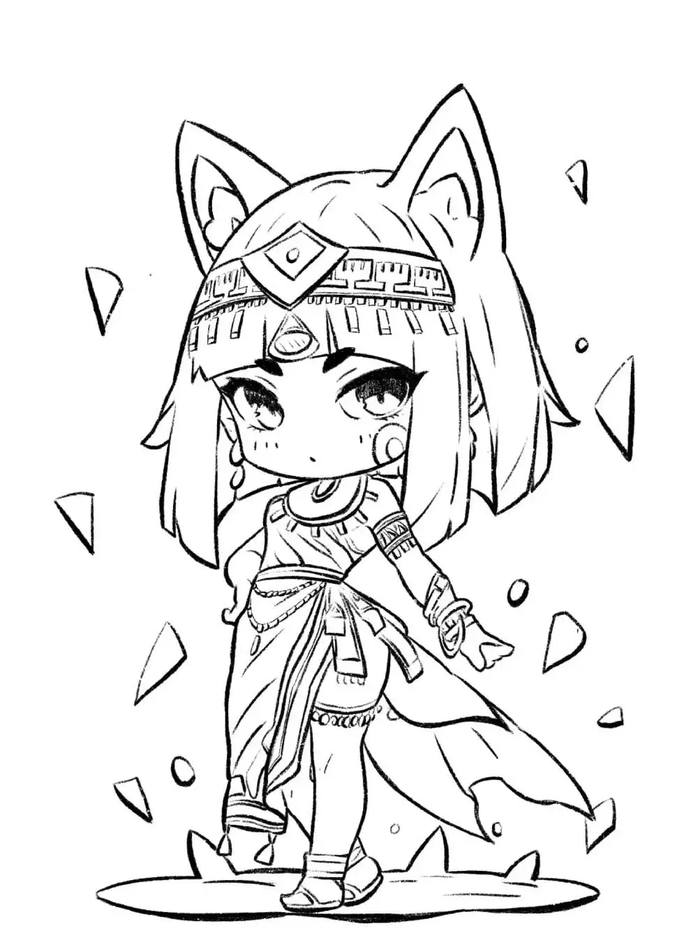 vẽ tranh anime nhân vật