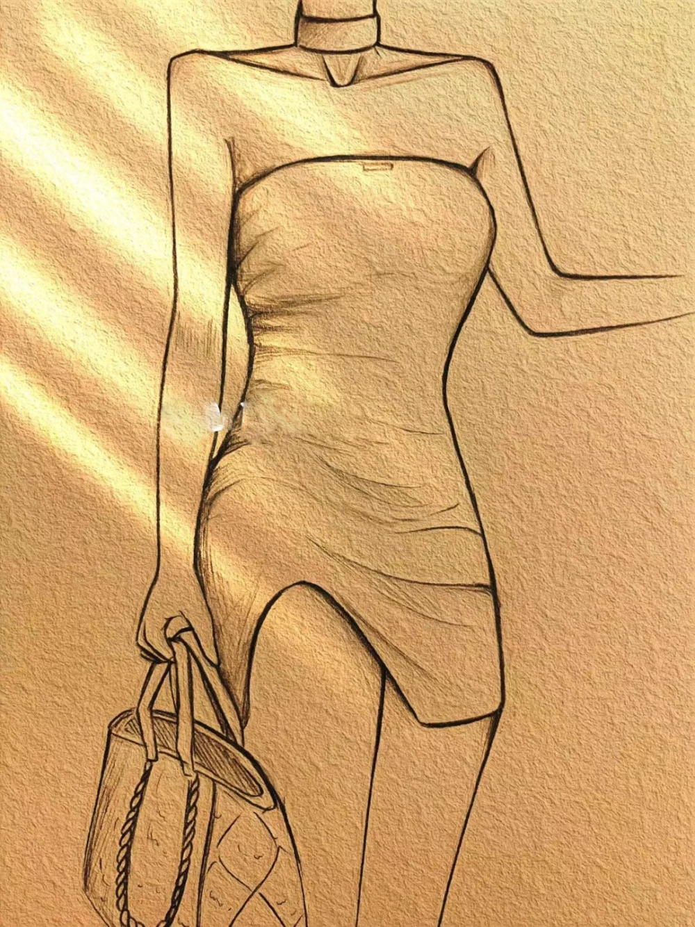 vẽ váy anime đơn giản cho người mới học