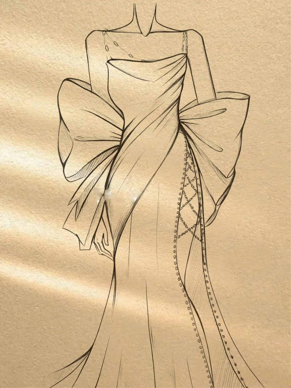 vẽ váy anime đơn giản cho người mới