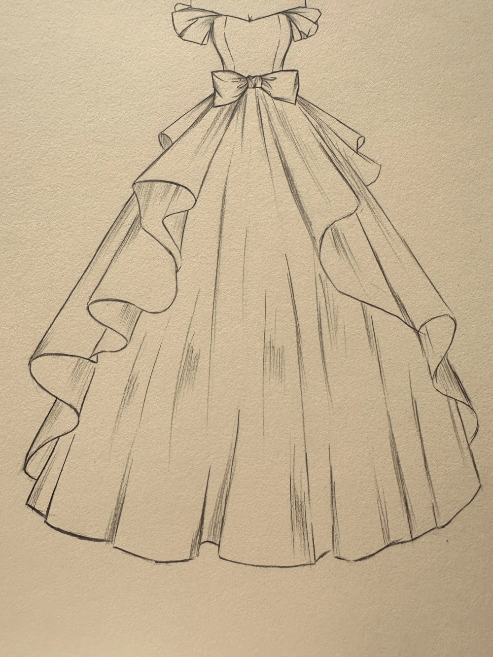 vẽ váy anime đơn giản mà đẹp