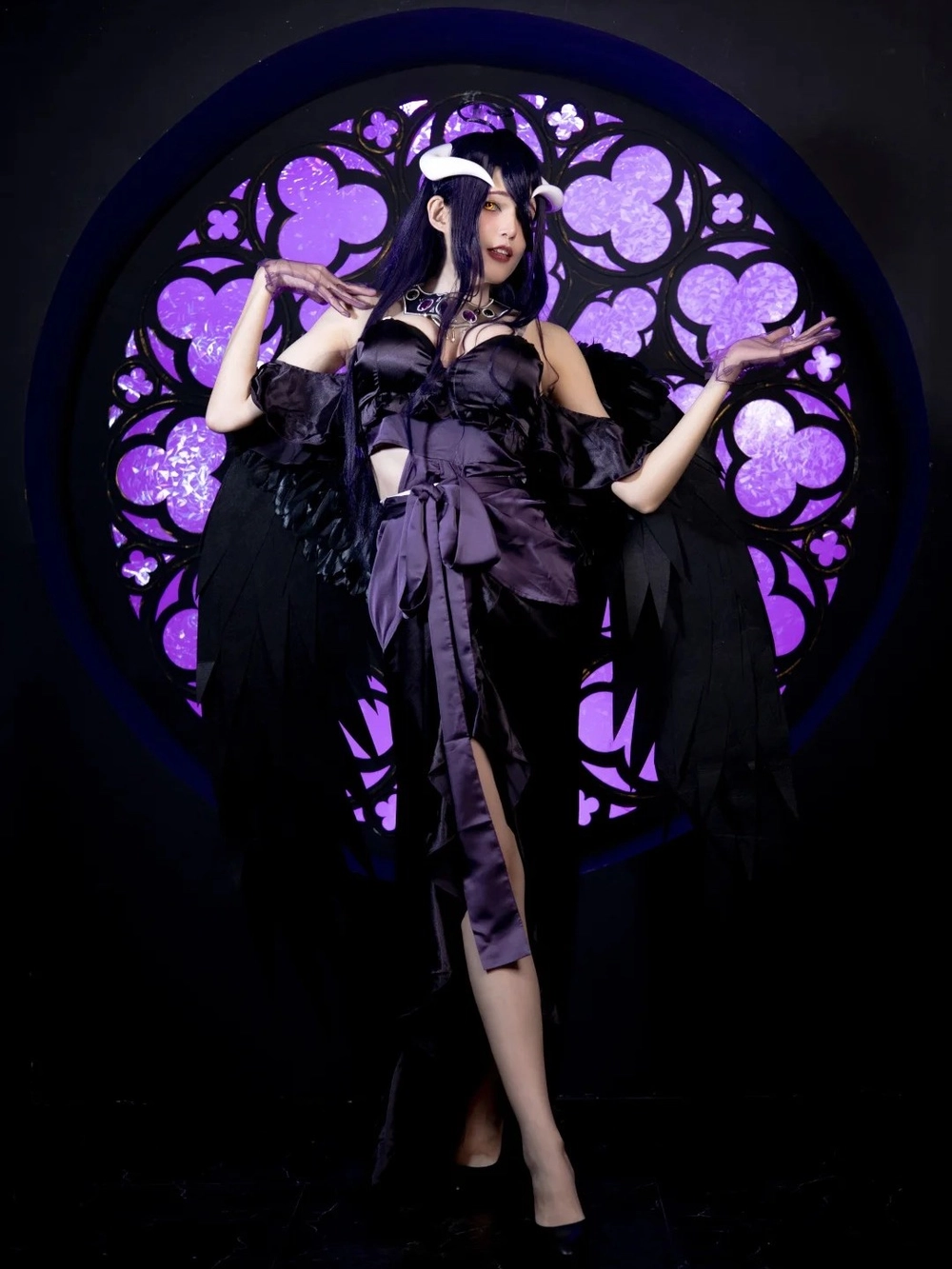 Overlord Albedo Cosplay góc chụp đẹp