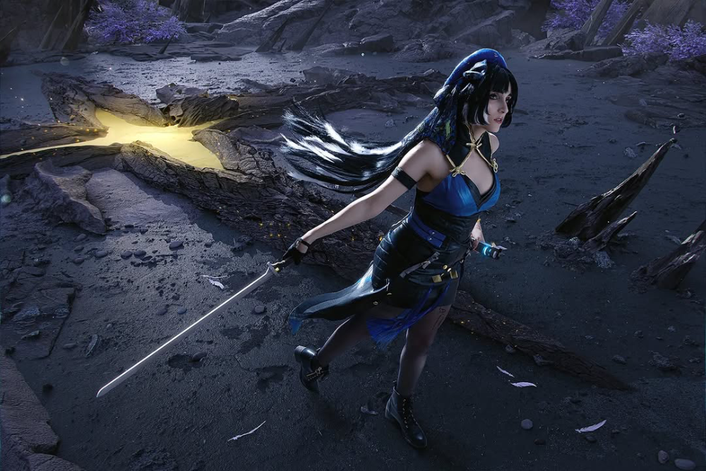 Yangyang cosplay anime tạo dáng đẹp