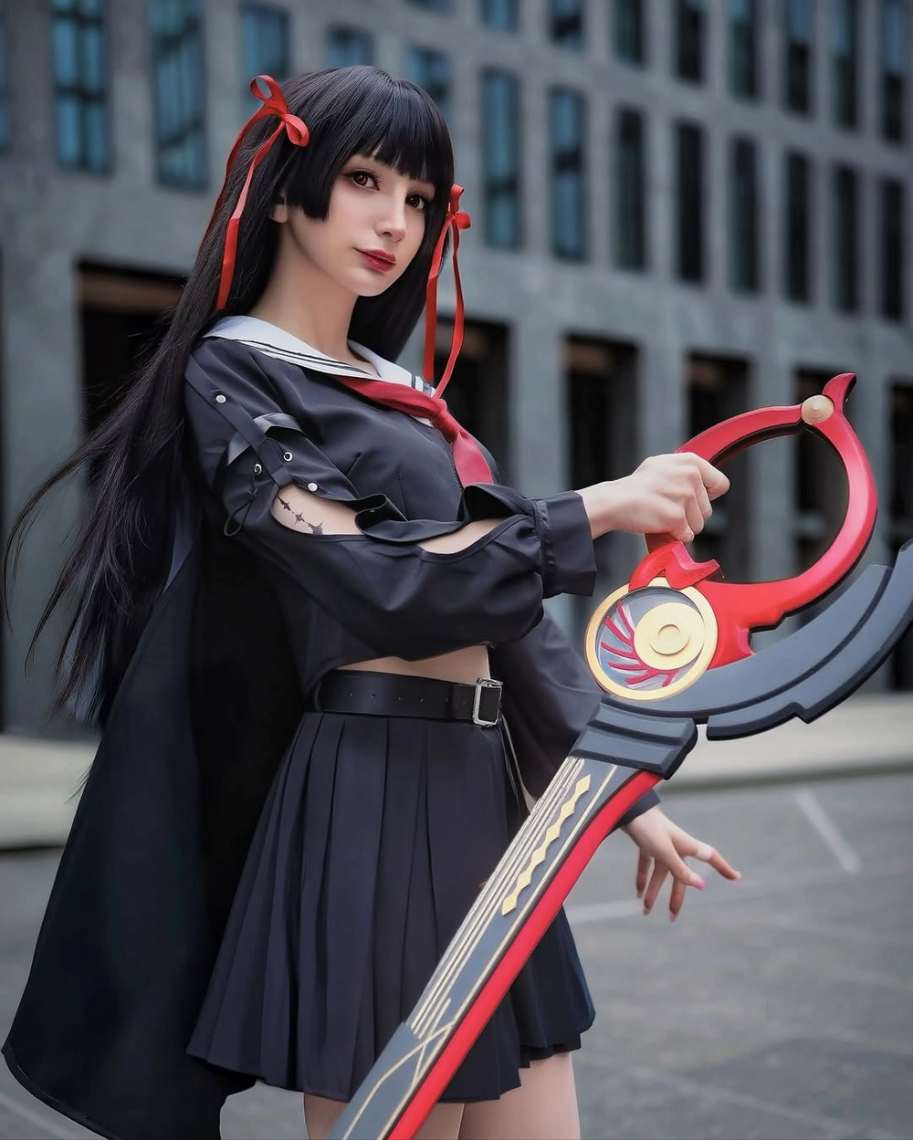 ảnh chisa cosplay tạo dáng đẹp