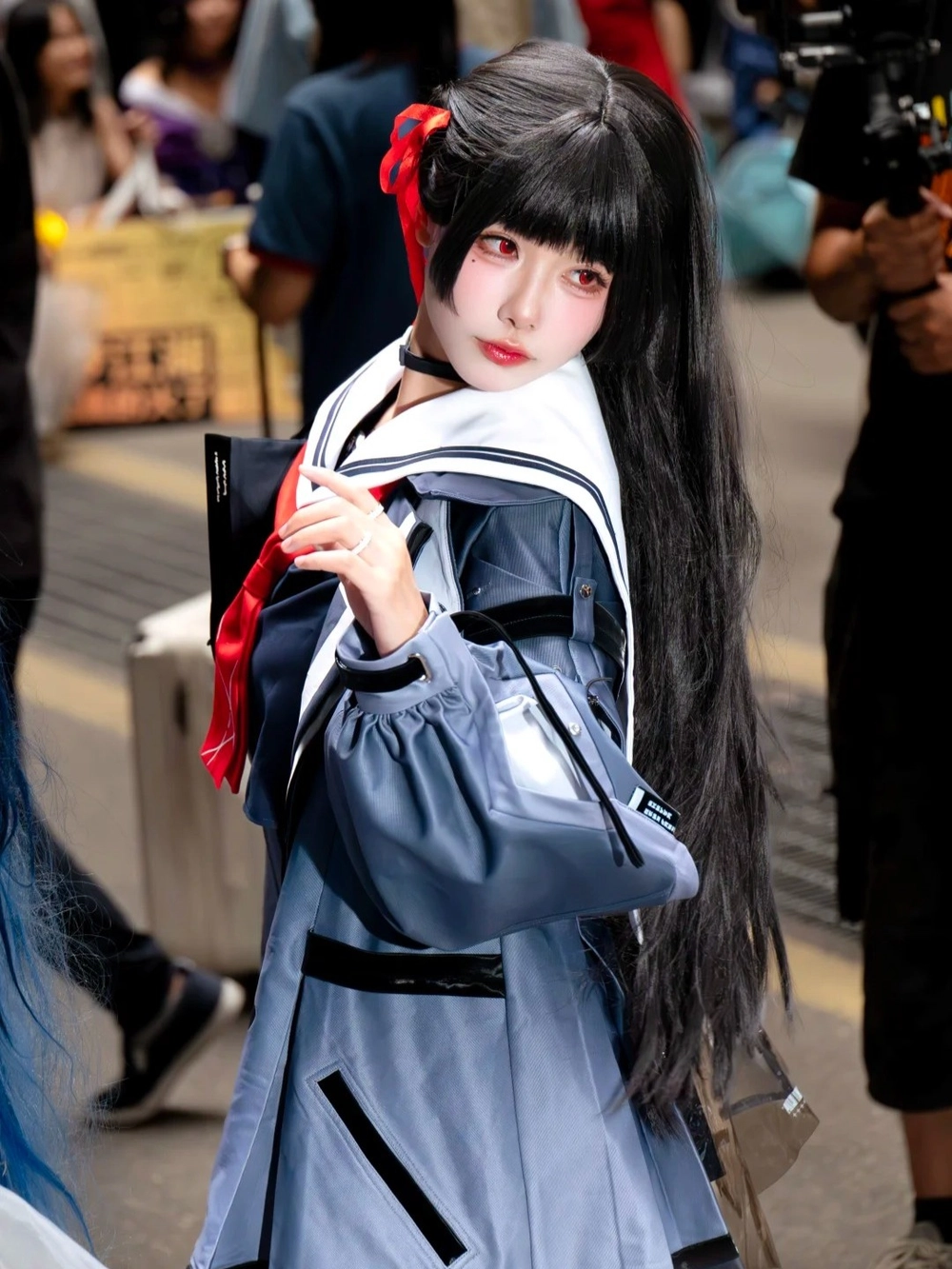 ảnh chisa wuthering waves cosplay đẹp