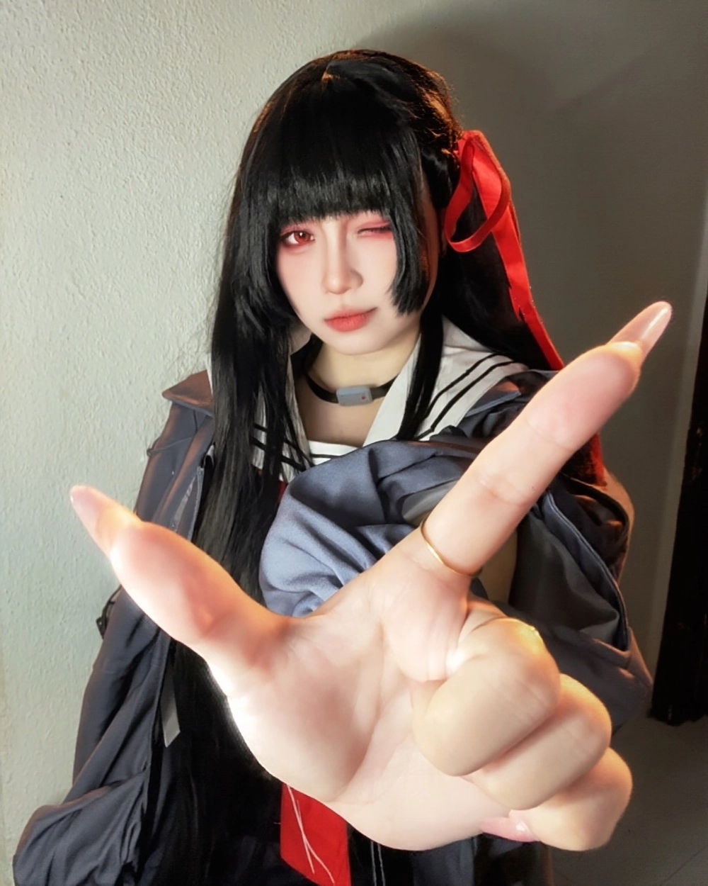 ảnh chisa wuthering waves cosplay sắc nét