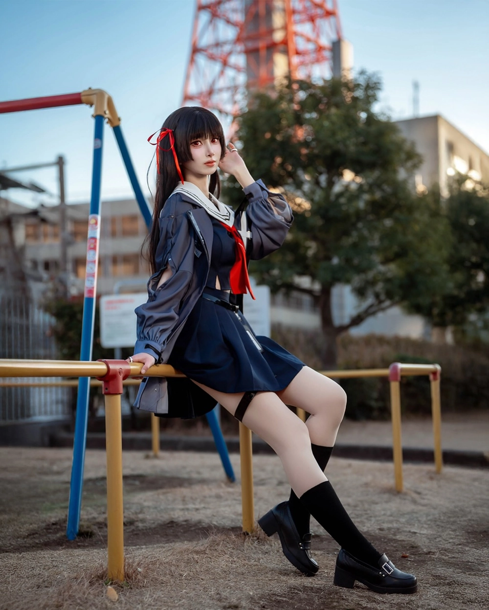 ảnh chisa wuwa cosplay chân thực