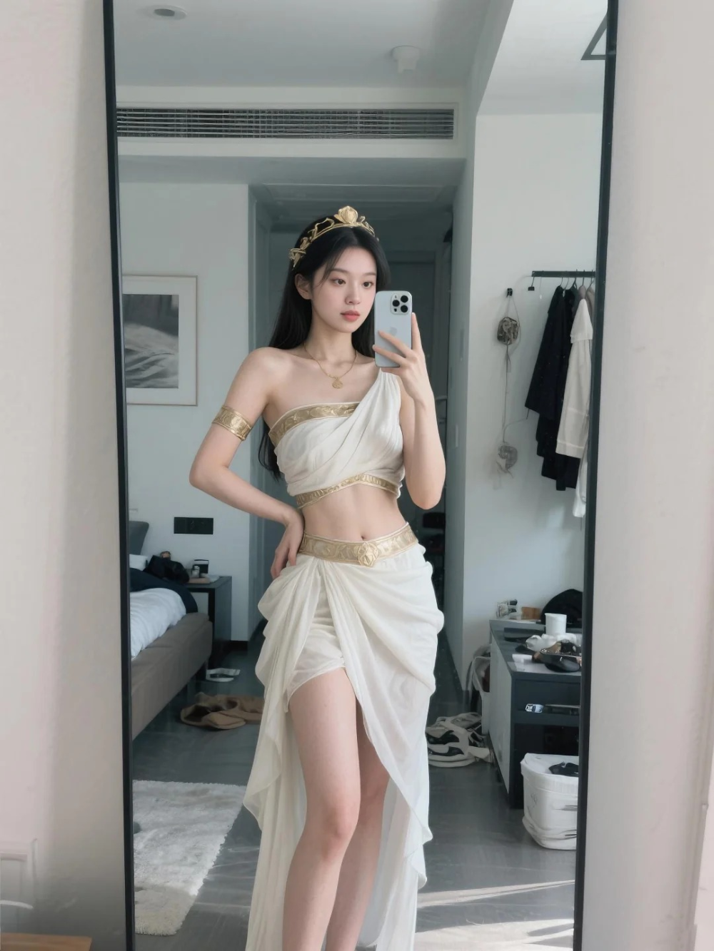 ảnh nghệ thuật cosplay aphrodite thần thoại