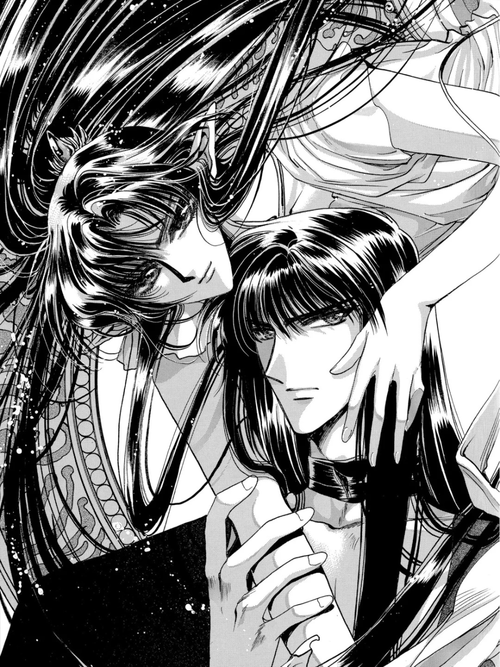 ảnh vẽ anime cổ trang cổ điển