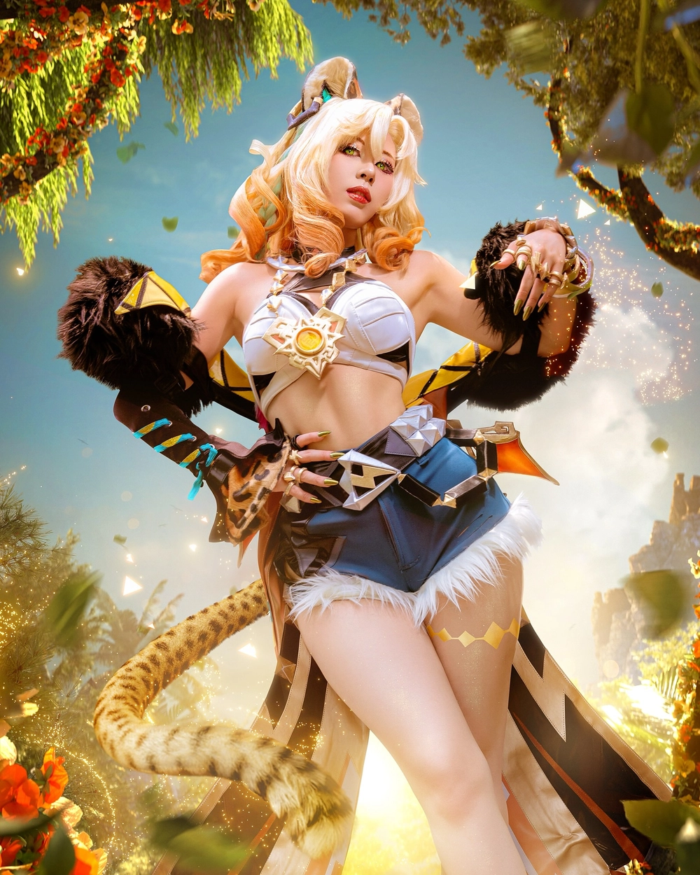 ảnh xilonen cosplay nghệ thuật cao